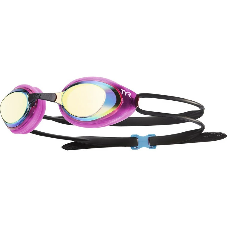 TYR Women's Blackhawk Racing Femme Mirrored Goggle - 2023 1 TYR Women's Blackhawk Racing Femme Mirrored Goggle - 2023