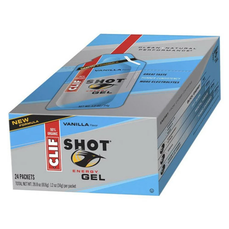 CLIF® Bar Clif Bar Shot Gel - Box Of 24 1 CLIF® Bar Clif Bar Shot Gel - Box Of 24
