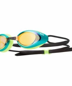 TYR Black Hawk Mirrored Racing Goggle - 2023