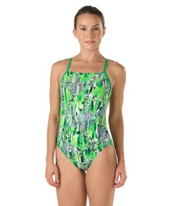 Speedo Women's Race Space Cross Back Swimsuit - 2017