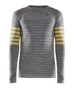 Craft Men's Fuseknit Comfort Blocked Long Sleeve Baseylayer Top - 2020