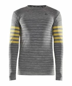 Craft Men's Fuseknit Comfort Blocked Long Sleeve Baseylayer Top - 2020