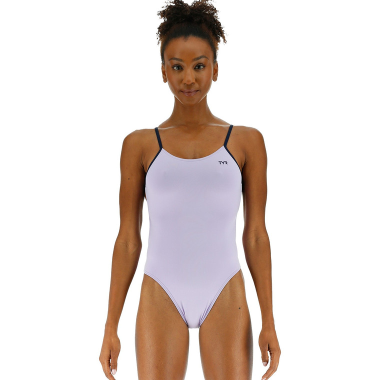 TYR Women's Solid Lavender Tetrafit Swimsuit - 2023 TYR Women's Solid Lavender Tetrafit Swimsuit - 2023 -tyr-shop CXNSOL7A 03916.1676486676