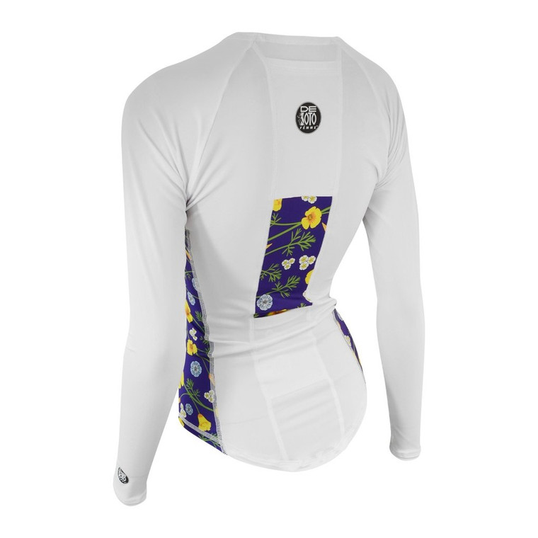 DeSoto Women's Femme Skin Cooler Long Sleeve Tri Top - 2023 De Soto DeSoto Women's Femme Skin Cooler Long Sleeve Tri Top - 2023 -tyr-shop WLSSCback 38929.1606836080