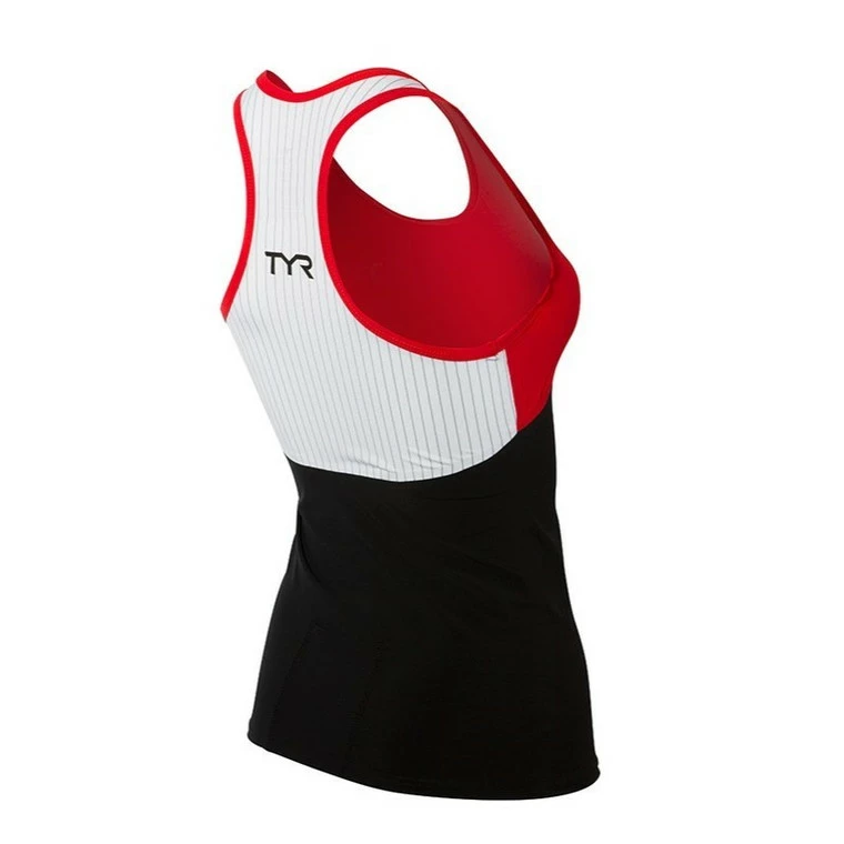TYR Women's Carbon Tri Tank - 2023 2 TYR Women's Carbon Tri Tank - 2023 - Image 2