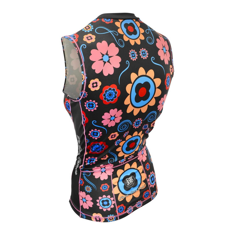 DeSoto Women's Skin Cooler Half Zip Tri Top - 2023 De Soto DeSoto Women's Skin Cooler Half Zip Tri Top - 2023 -tyr-shop back 10130.1668611213