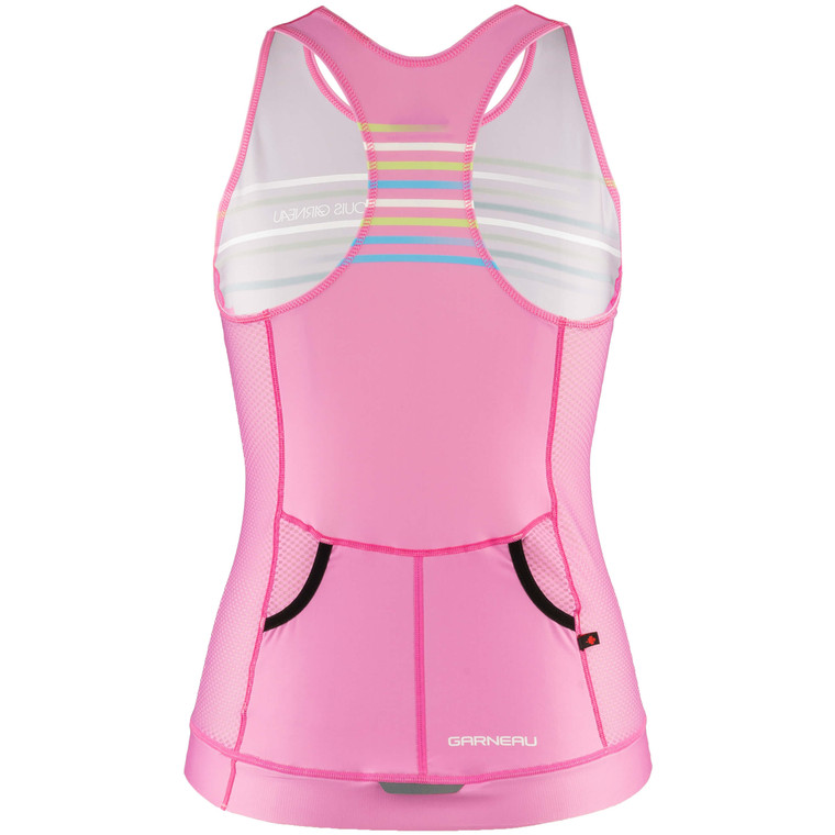 Louis Garneau Women's Sprint Print Tri Tank - 2023 Louis Garneau Women's Sprint Print Tri Tank - 2023 -tyr-shop back 37510.1676643129