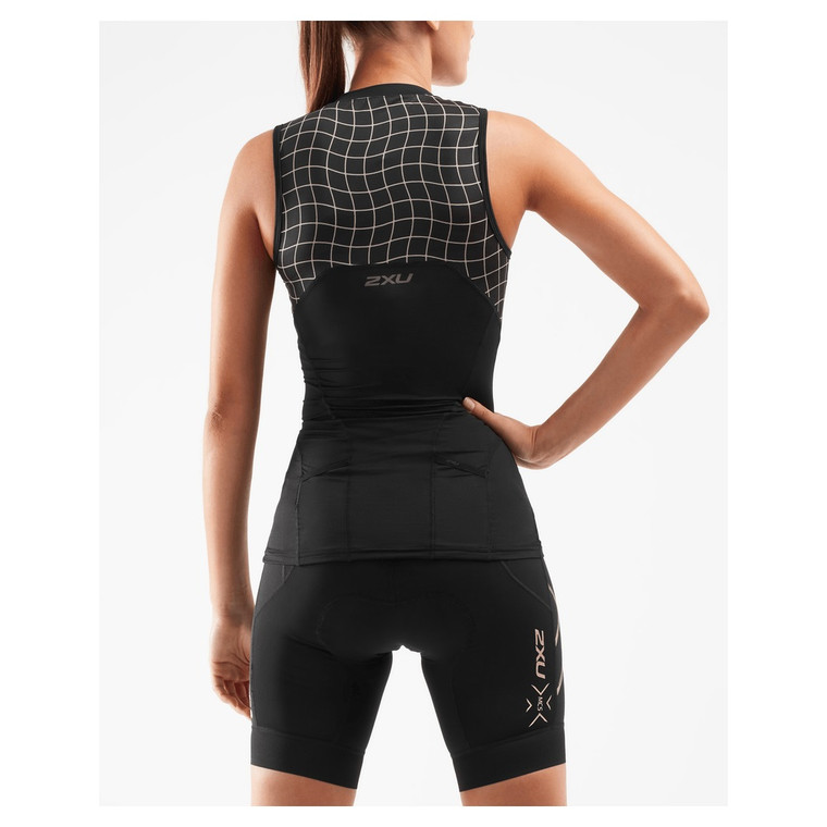 2XU Women's Compression Tri Singlet - 2021 2XU Women's Compression Tri Singlet - 2021 -tyr-shop back 56935.1579025990