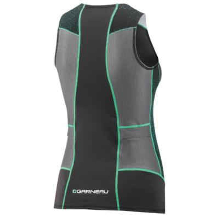 Louis Garneau Women's Pro Carbon Sleeveless Tri Top - 2017 Louis Garneau Women's Pro Carbon Sleeveless Tri Top - 2017 -tyr-shop back 93809.1481664329