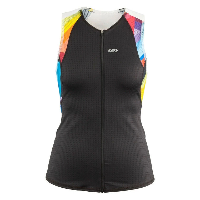 Louis Garneau Women's Relaxed Fit Vent Sleeveless Tri Top - 2022 1 Louis Garneau Women's Relaxed Fit Vent Sleeveless Tri Top - 2022
