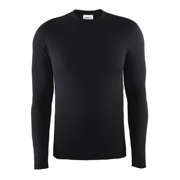 Craft Men's Warm Baselayer Crewneck - 2017 Craft Men's Warm Baselayer Crewneck - 2017 -tyr-shop black 23765.1473259144