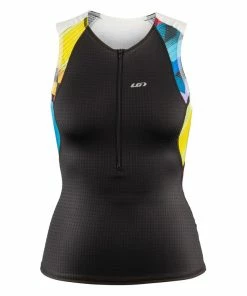 Louis Garneau Women's Vent Sleeveless Tri Top - 2022 6 Louis Garneau Women's Vent Sleeveless Tri Top - 2022 -tyr-shop black 78291.1645549869