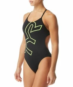 TYR Women's TYR Big Logo Cutoutfit Swimsuit - 2021