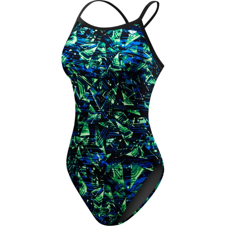 TYR Women's Emulsion Diamondfit Swimsuit - 2018 TYR Women's Emulsion Diamondfit Swimsuit - 2018 -tyr-shop bluegreen 85493.1512140184