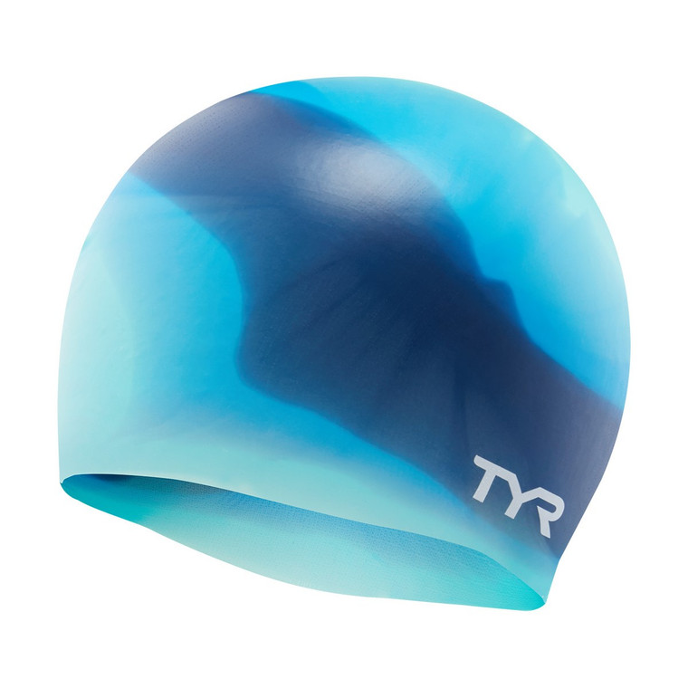 Tyr Multi Silicone Swim Cap - 2023 Tyr Multi Silicone Swim Cap - 2023 -tyr-shop blueteal 14532.1677362775