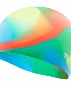 TYR Tie Dye Junior Swim Cap - 2023