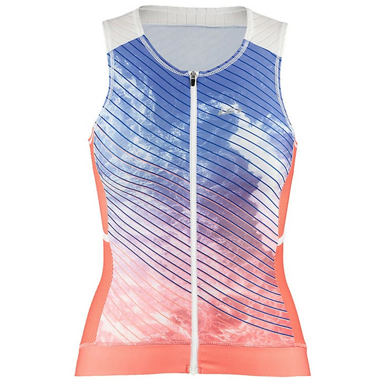 Louis Garneau Women's Aero Sleeveless Tri Top - 2021 1 Louis Garneau Women's Aero Sleeveless Tri Top - 2021