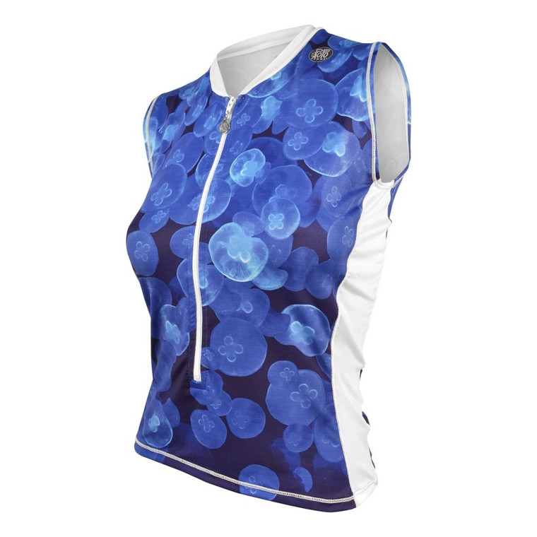 DeSoto Women's Sleeveless Skin Cooler Tri Top - 2019 De Soto DeSoto Women's Sleeveless Skin Cooler Tri Top - 2019 -tyr-shop jellyfish 30172.1541787620