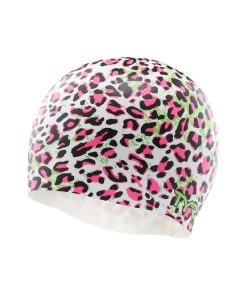 TYR Leopard Silicone Swim Cap - 2023