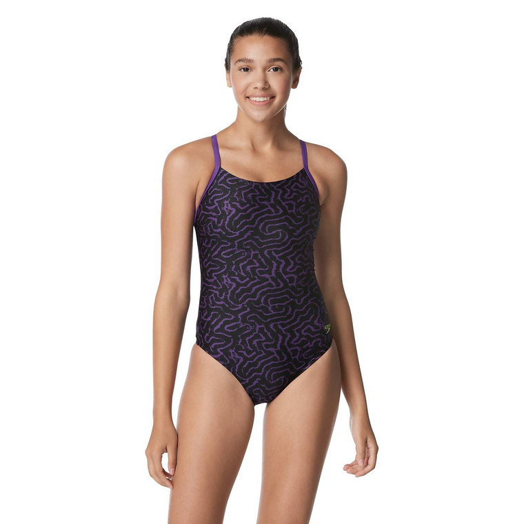 Speedo Women's Race Maze Flyback Swimsuit - 2023 Speedo Women's Race Maze Flyback Swimsuit - 2023 -tyr-shop purple 28073.1657200090