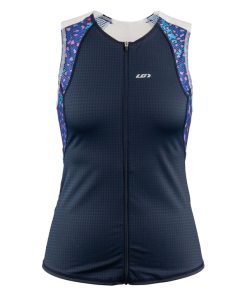 Louis Garneau Women's Relaxed Fit Vent Sleeveless Tri Top - 2022 -tyr-shop purple 74018.1645550725