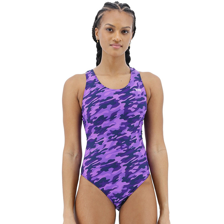 TYR Women's Camo Maxfit Swimsuit - 2023 TYR Women's Camo Maxfit Swimsuit - 2023 -tyr-shop purple 85384.1658237964