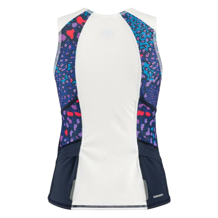 Louis Garneau Women's Relaxed Fit Vent Sleeveless Tri Top - 2022 4 Louis Garneau Women's Relaxed Fit Vent Sleeveless Tri Top - 2022 - Image 4