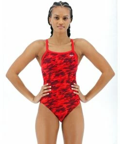 TYR Women's Camo Diamondfit Swimsuit - 2023