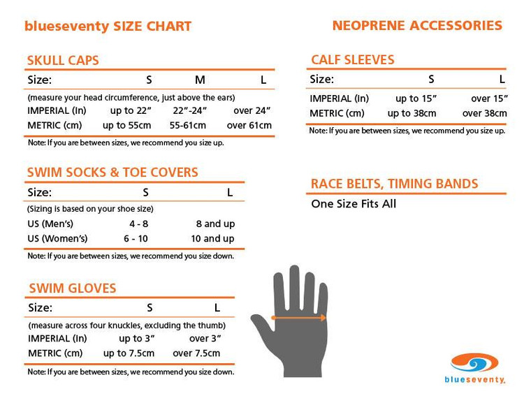 Blue Seventy Adjustable Thermal Skull Cap - 2023 Blue Seventy Adjustable Thermal Skull Cap - 2023 -tyr-shop sizechart 12616.1611775202